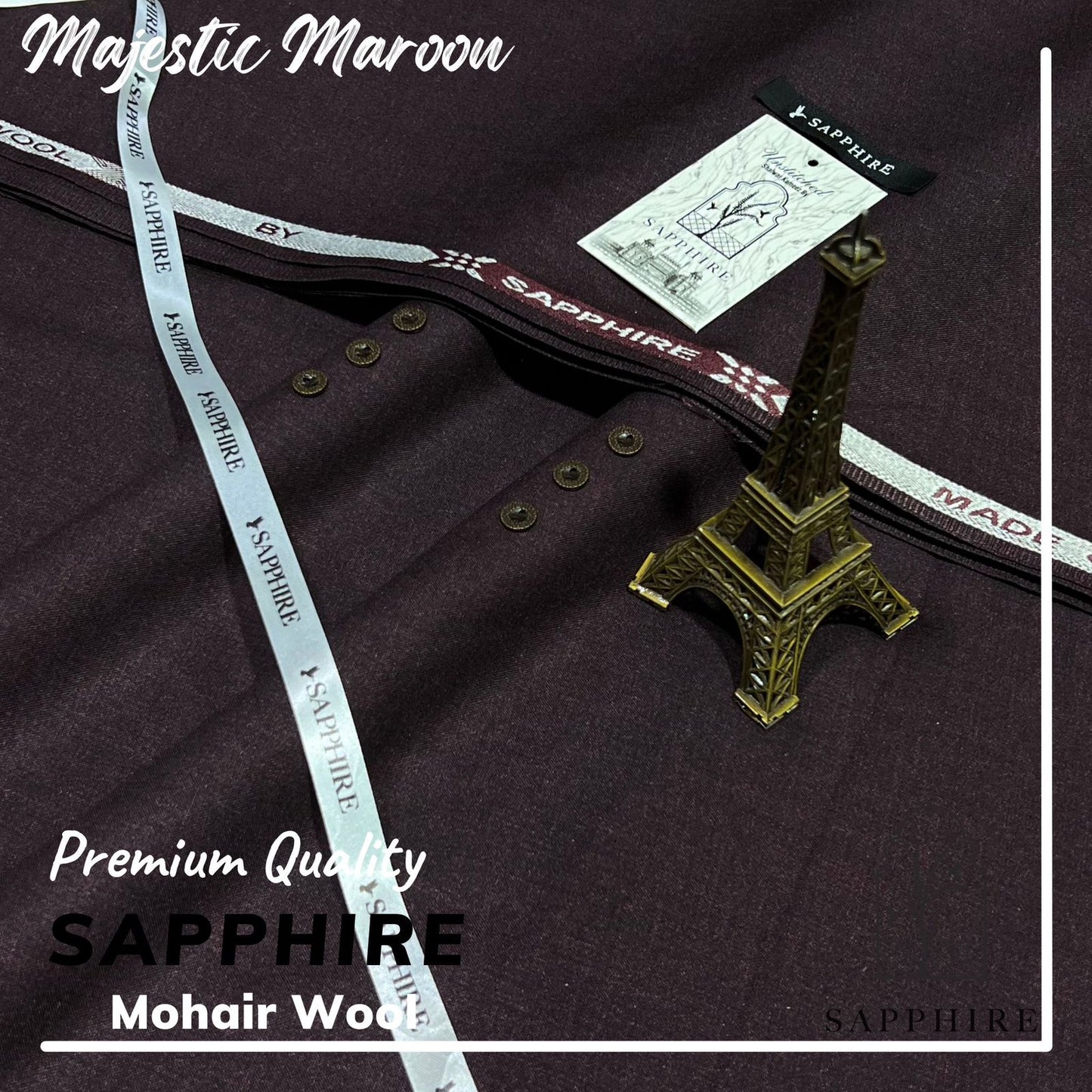 SAPPHIRE MOHAIR WOOL 🔥